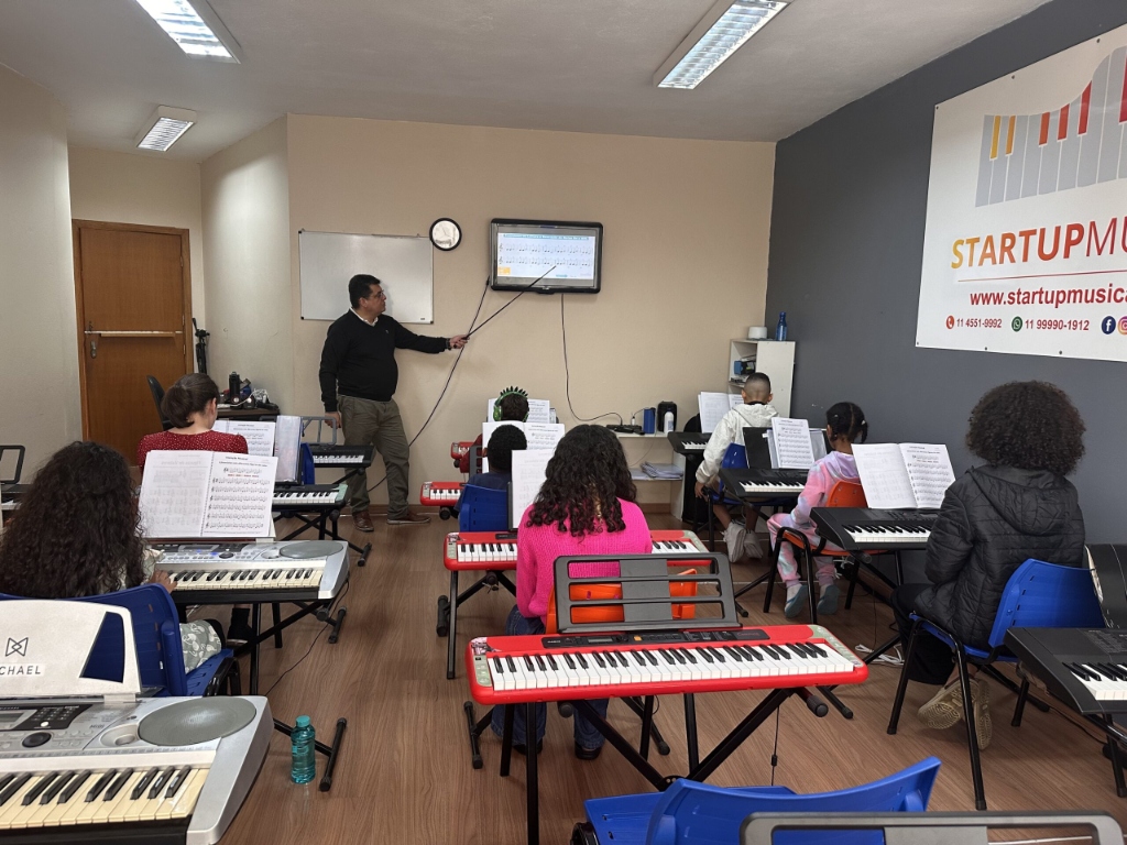 Salas de aula equipadas